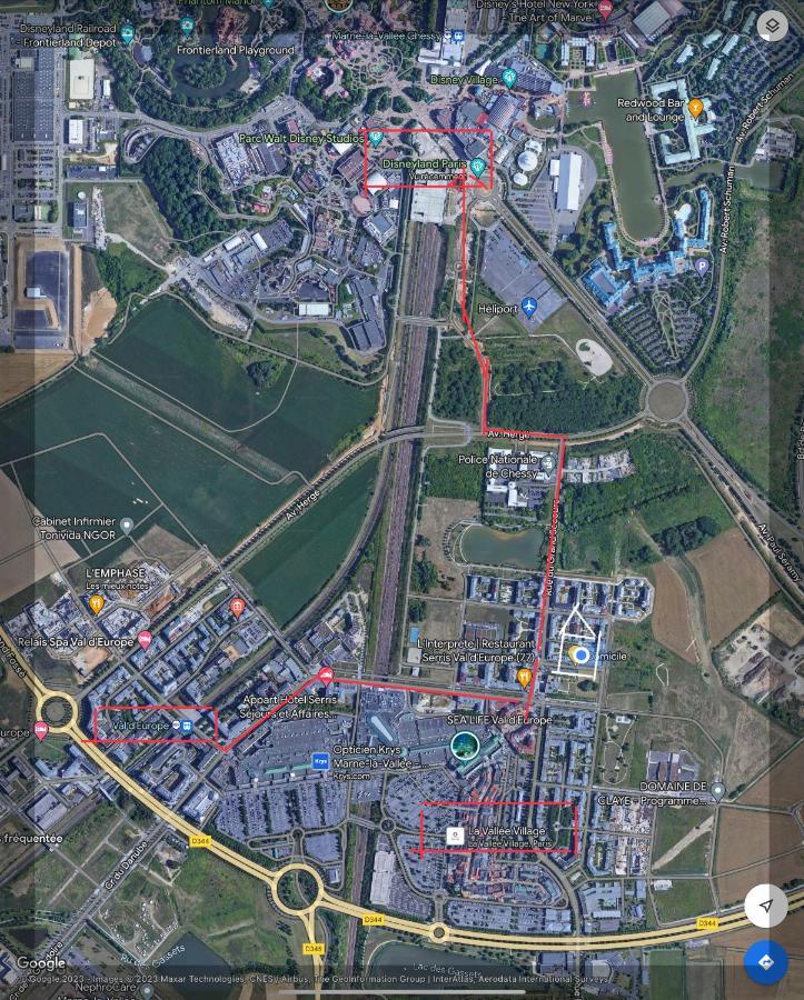 Lifestyle Disneyland Paris 8 Pax เซร์ริส ภายนอก รูปภาพ